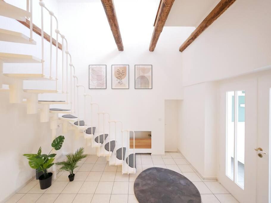 Ferienwohnung 110 M2, Dachterrasse, Kueche, Zentral, Ruhige Lage Paderborn Exterior foto